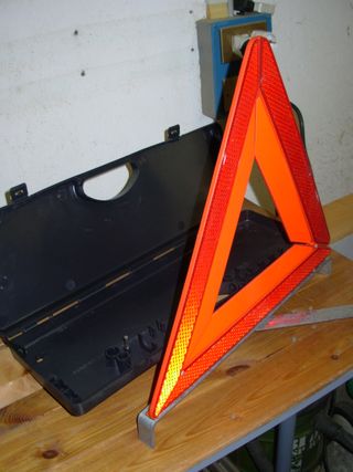 Valigetta porta Triangolo rosso