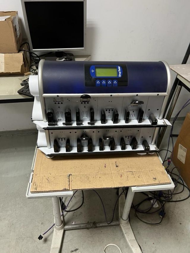 Maquina prueba de cartuchos