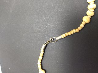 Collana osso stile  tribale artigianale 