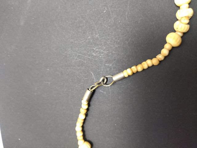 Collana osso stile  tribale artigianale