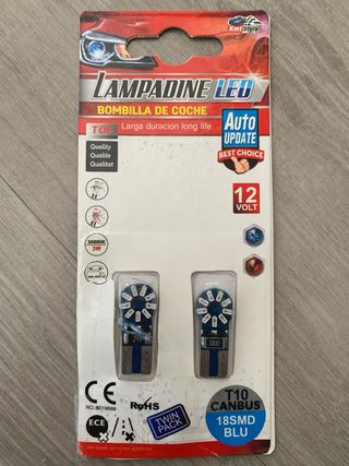 Led azul de posicion o cortesia