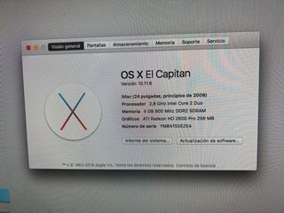 Imac 24” 2009