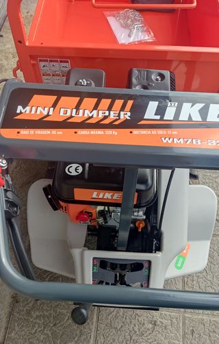 CARRETILLA DE ORUGAS GASOLINA