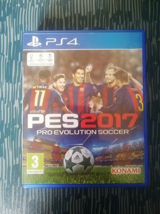 PES 2017 PS4 VIDEOGIOCO