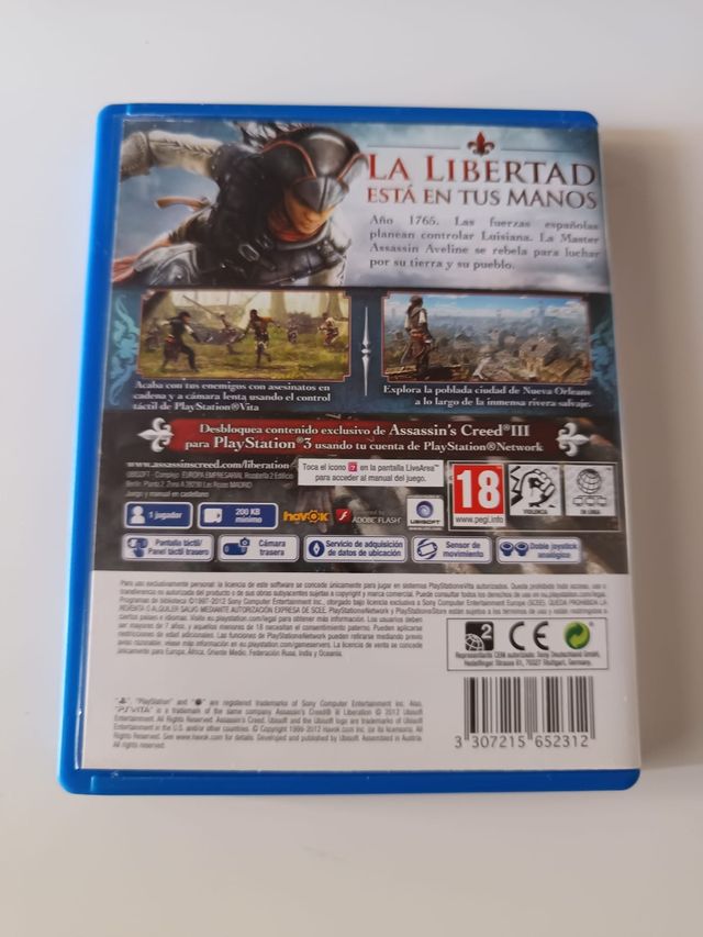 Assassin's Creed Liberation PSVita
