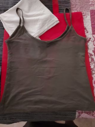 Lote 5 Camisetas Básicas de tirantes S-M