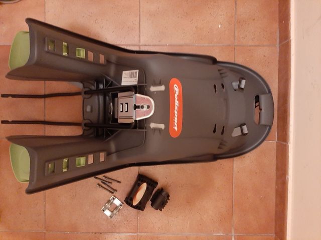 Silla portabebés bici