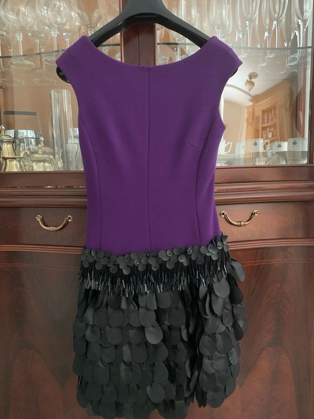 Vestido fiesta mujer. Talla 38.