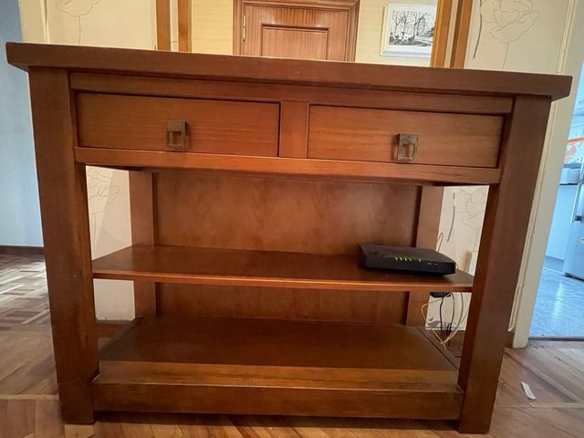 Mueble entrada con espejo