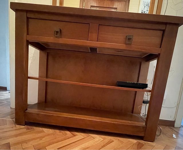 Mueble entrada con espejo