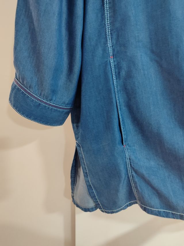 Sobrecamisa vaquera mujer 