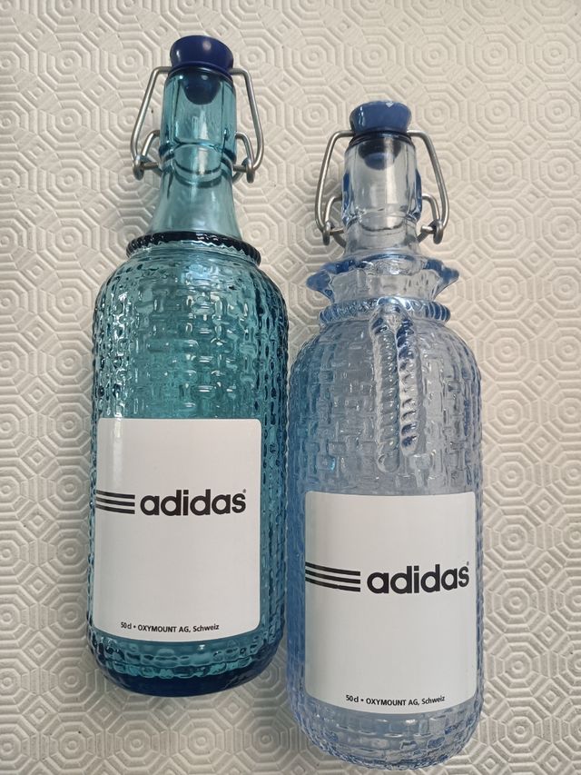 Set bottiglie vetro 50cl Adidas