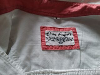 Camicia donna vintage,con ricamo