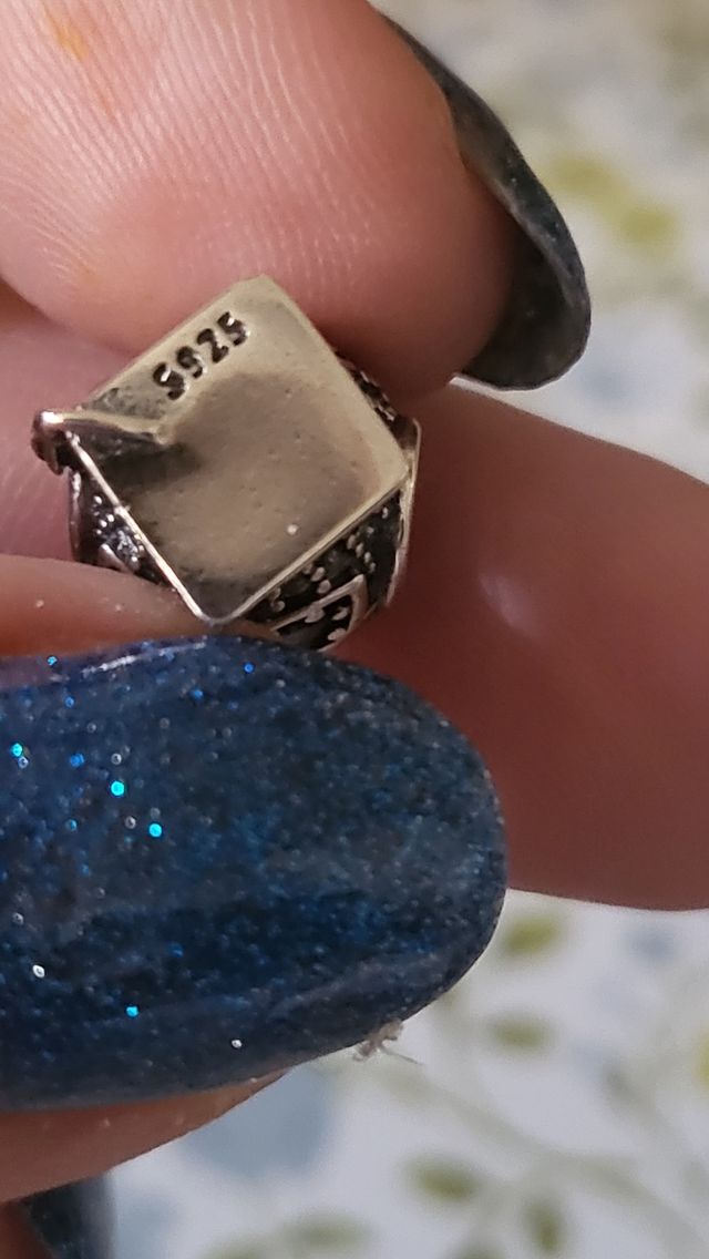 Charm plata búho graduación