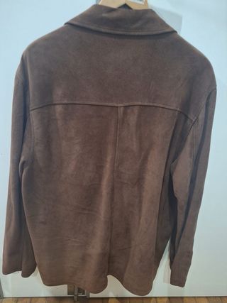 Chaqueta de piel lacoste hombre