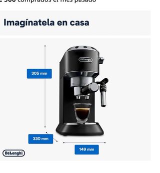 Cafetera De Longhi Dedica