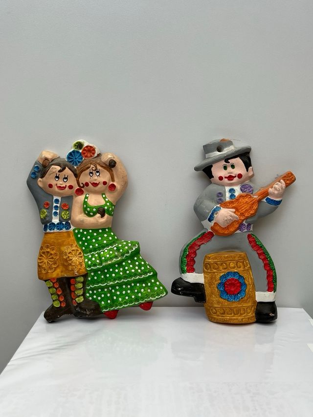 Adorno de cerámica antiguo/vintage