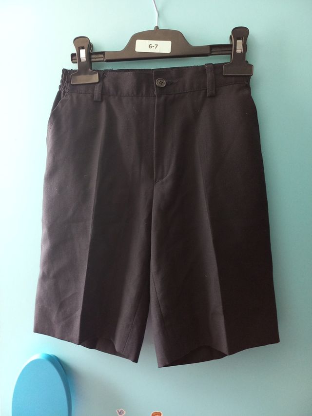 Pantalon corto uniforme 6 años