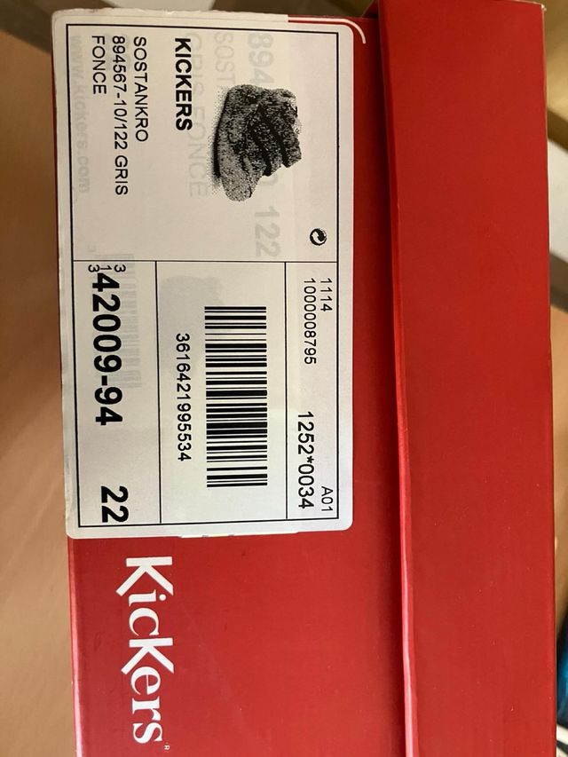 Zapatos Kickers talla 22
