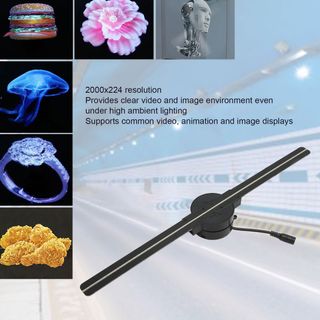 ✅️OFERTA Pack 2 Hologramas 3D 42CM 