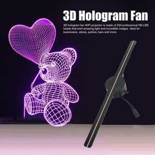 ✅️OFERTA Pack 2 Hologramas 3D 42CM 