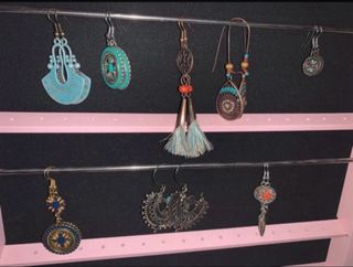 Lote 16 pares de pendientes