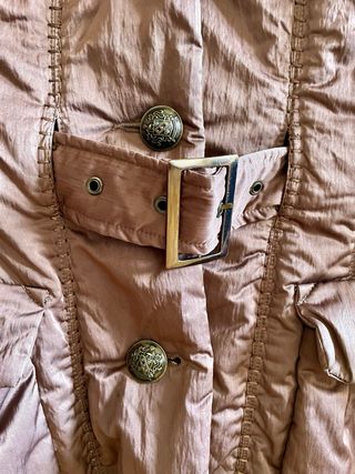 Chaquetón de mujer cuello de piel