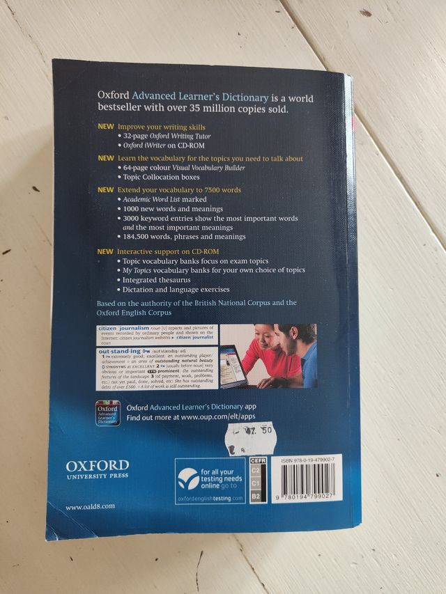 Dizionario Inglese Oxford Advanced lerner's