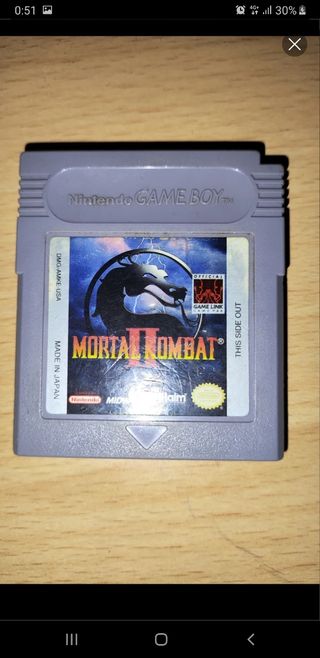 Mortal kombat game boy