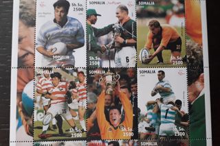 Francobolli Rugby World Cup 1999 - Somalia