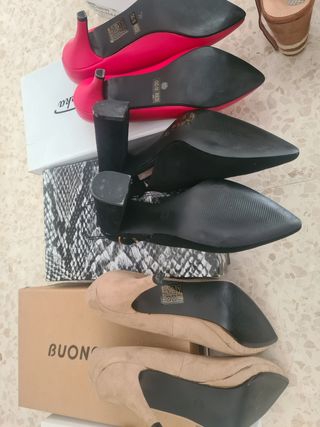 Lote de zapatos 