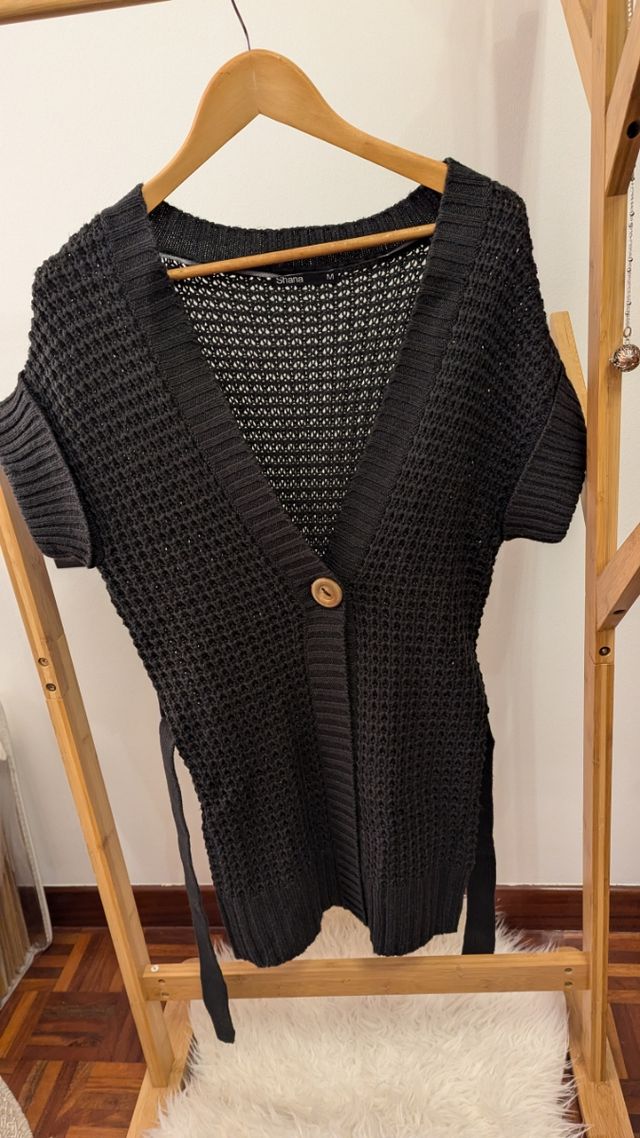 Chaqueta punto manga corta 