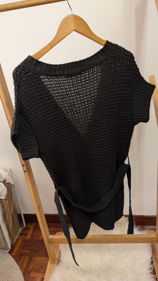 Chaqueta punto manga corta 