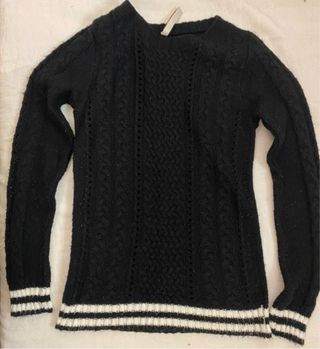 Jersey de punto stradivarius negro S