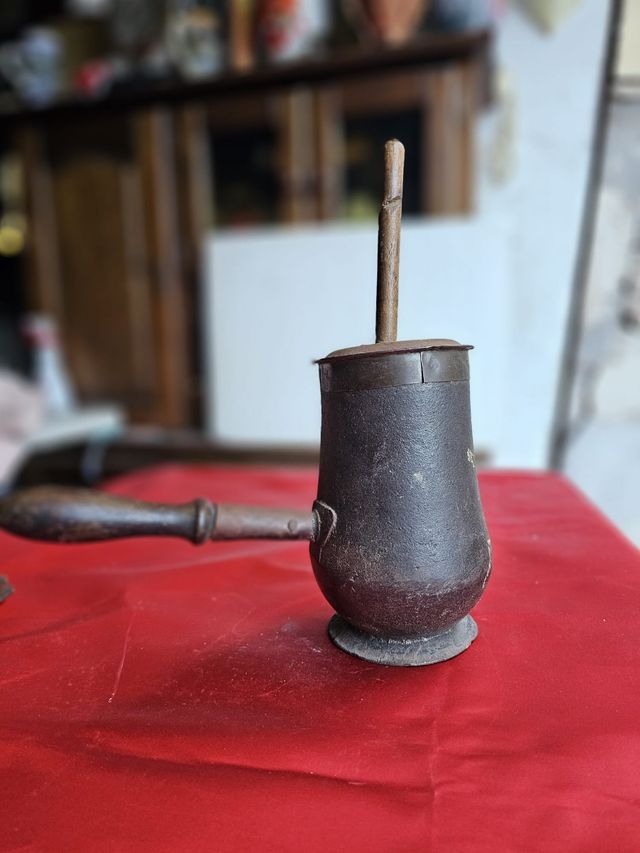 Antigua Cholatera hierro fundido Gijon