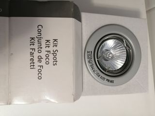 Kit tres focos empotrables