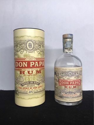 Scatola Rum Don Papa Contenitore Bottiglia Vuota
