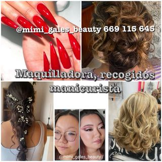 Maquilladora social, manicurista