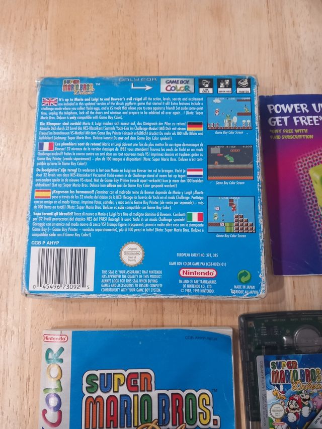 Super Mario Bros Deluxe - Nintendo Game Boy Color