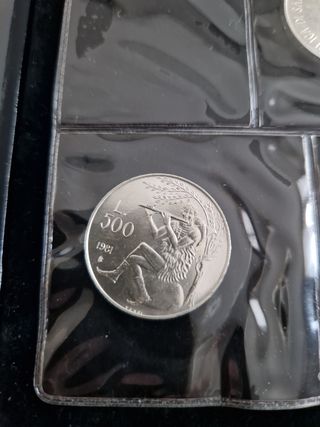 Trittico monete argento San Marino 1981