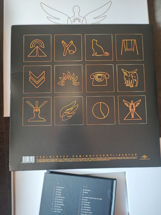 PABLO LÓPEZ CAMINO... BOXSET CD DVD LP