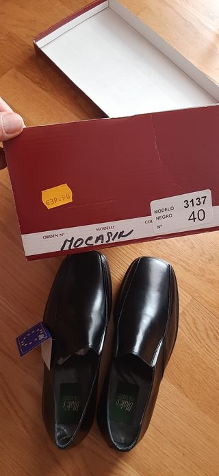 Zapatos mocasin caballero