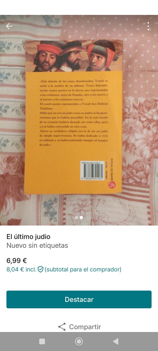 Libro el último judío