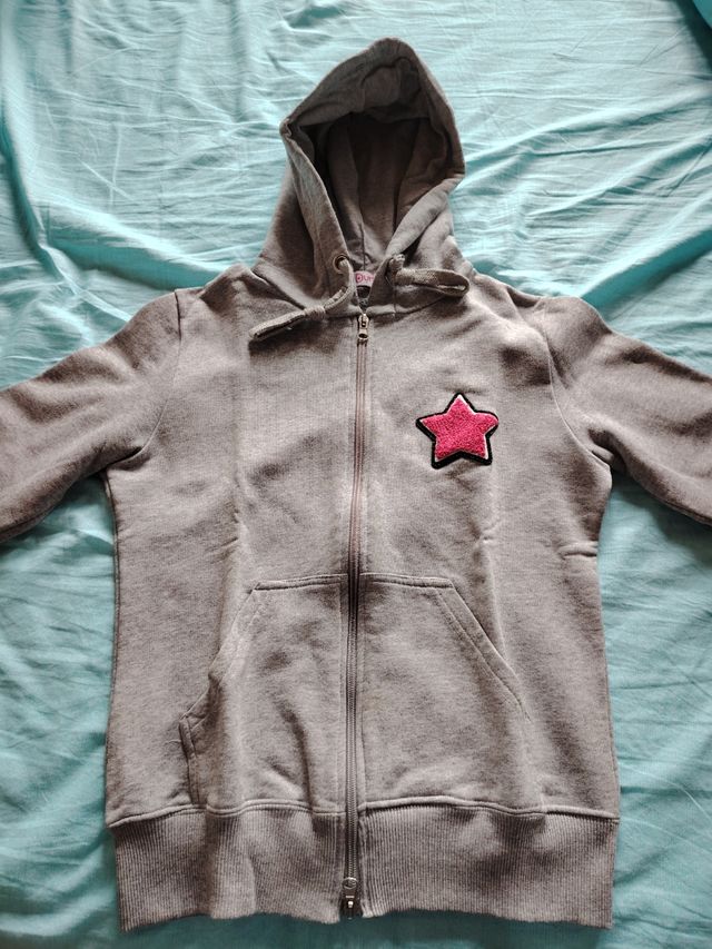 Felpa donna grigia inOut tg S