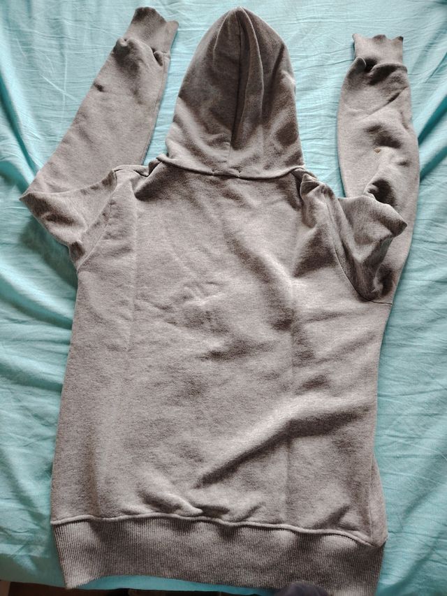 Felpa donna grigia inOut tg S