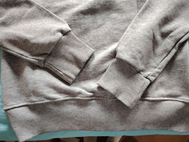 Felpa donna grigia inOut tg S