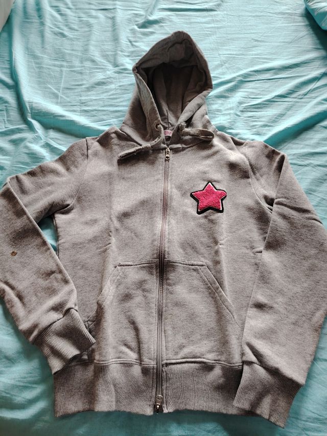 Felpa donna grigia inOut tg S