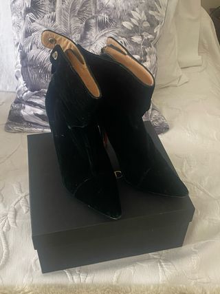 Botines de terciopelo de Bimba&Lola