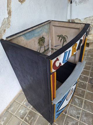 Teatro infantil de guiñol antiguo 