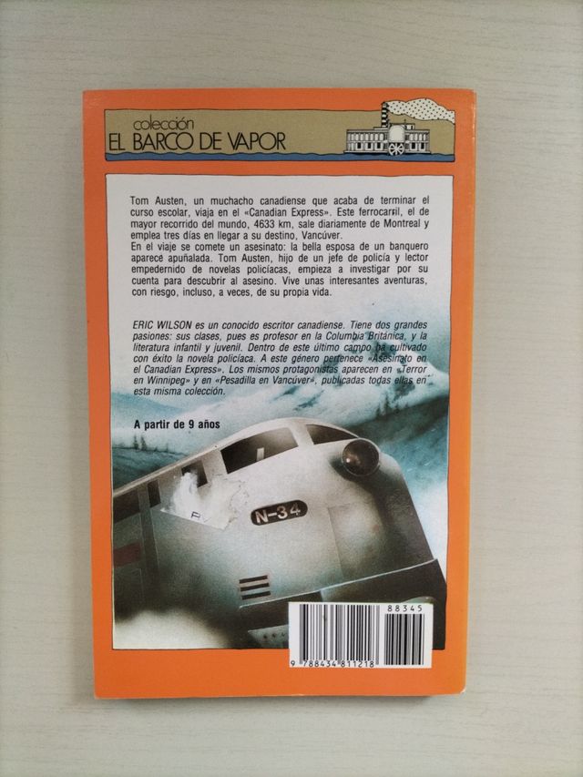 Asesinato en el Canadian Express (El barco de vapor) (Spanish Edition)